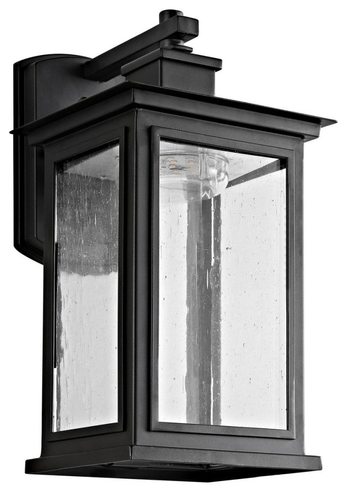 Safavieh Taylen Outdoor Wall Lantern Oil Rubbed Bronze, Black