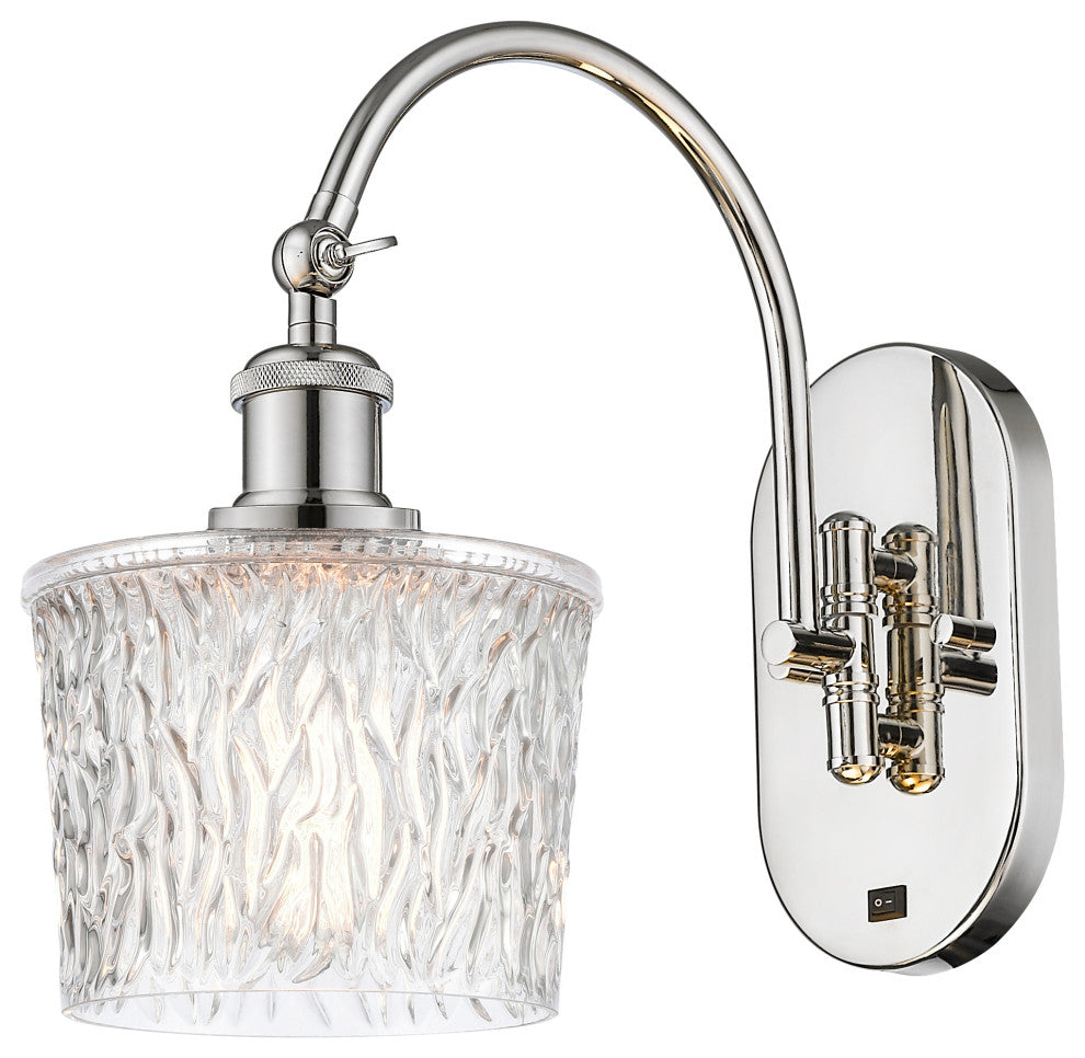 Innovations 518-1W-PN-G402-LED 1-Light Sconce, Polished Nickel