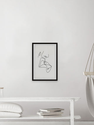 "Wise Decision" Framed Painting Print, 16x24