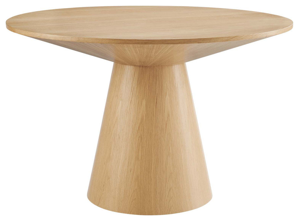 Provision 47" Round Dining Table, Oak