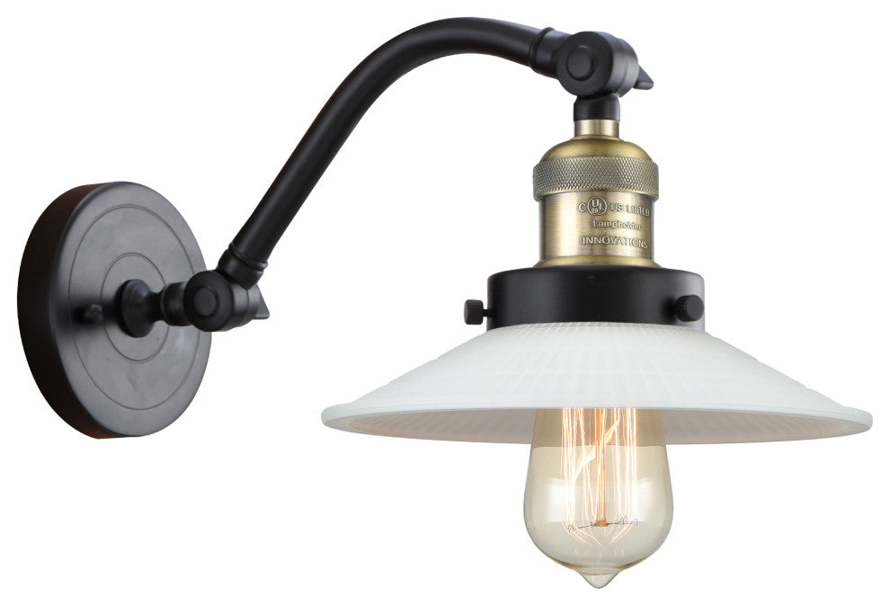 INNOVATIONS LIGHTING 515-1W-BAB-G1-LED Halophane 1 Light Sconce