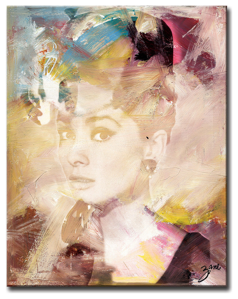 Abstact X, Canvas Wall Art, 30"x20"