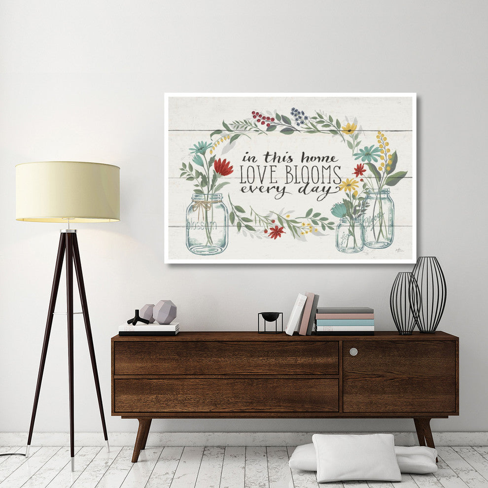 "Blooming Thoughts IX" Digital Paper Print by Janelle Penner, 62"x42"
