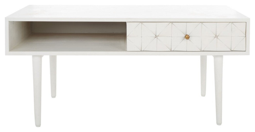 Safavieh Lexington Coffee Table, White Washed
