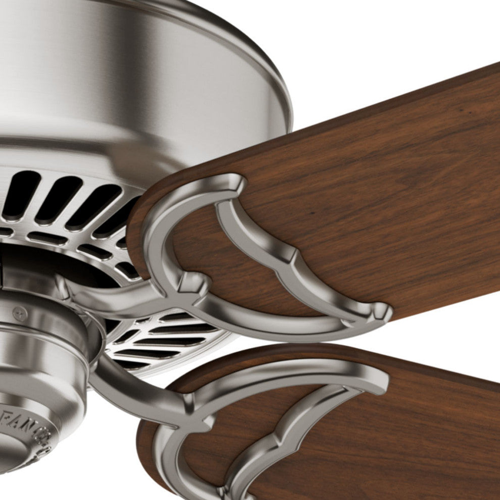 Casablanca 54" Panama DC Brushed Nickel Ceiling Fan With Wall Control