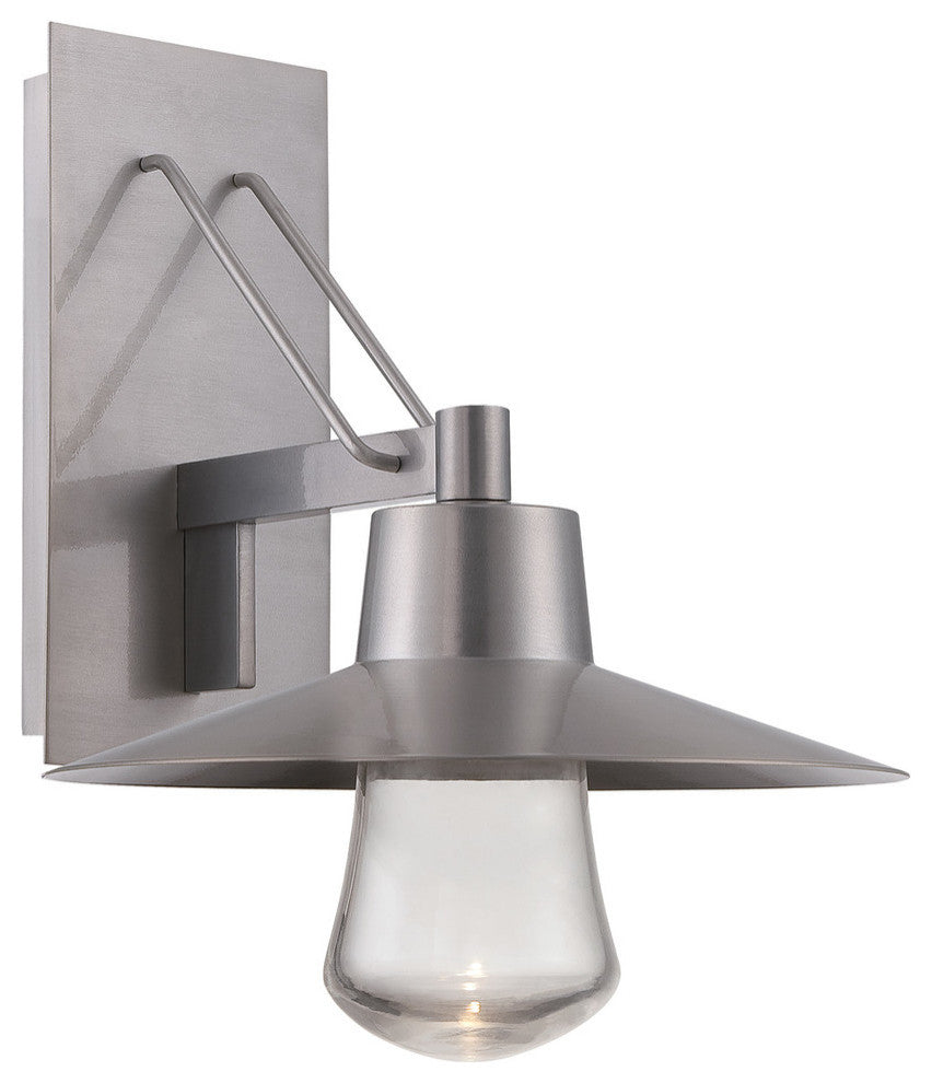 Modern Forms Suspense LED Wall Light, Brushed Aluminum, 17"