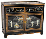 Black Lacquer Sideboard Royal Ladies