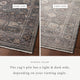 Loloi Lyra Ink / Multi 18" x 18" Sample Rug