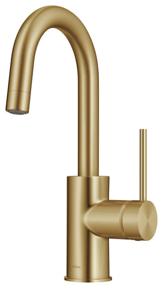 Oletto 1-Hole Kitchen Bar Faucet, Spot Free BB