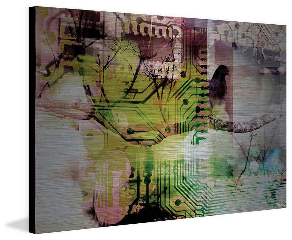 "Symbolism" Print on Brushed Aluminum, 60"x40"
