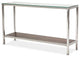 Diversey Console Table With Glass Top