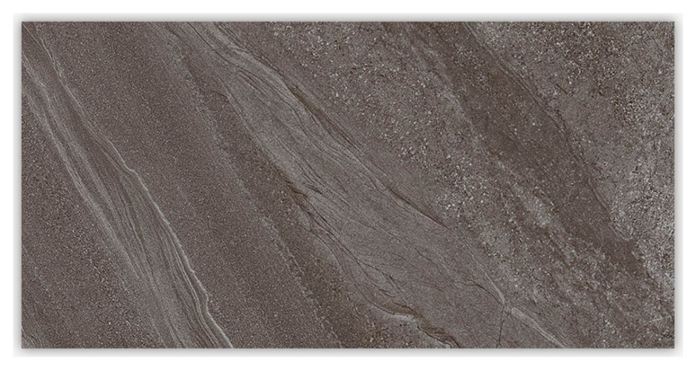 Crossover Anthracite Textured 24x48 Porcelain Tile