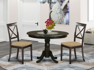 3 Pc Kitchen Table Set -Table And 2 Kitchen Chairs