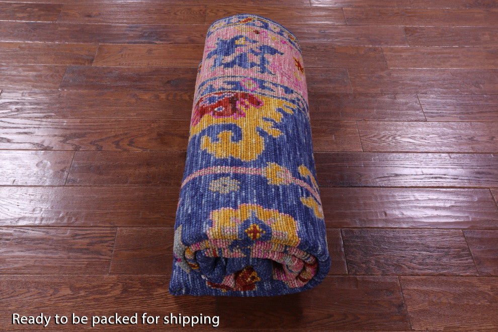 Turkish Oushak Handmade Wool Rug 5' 1" X 8' 2" - Q15877