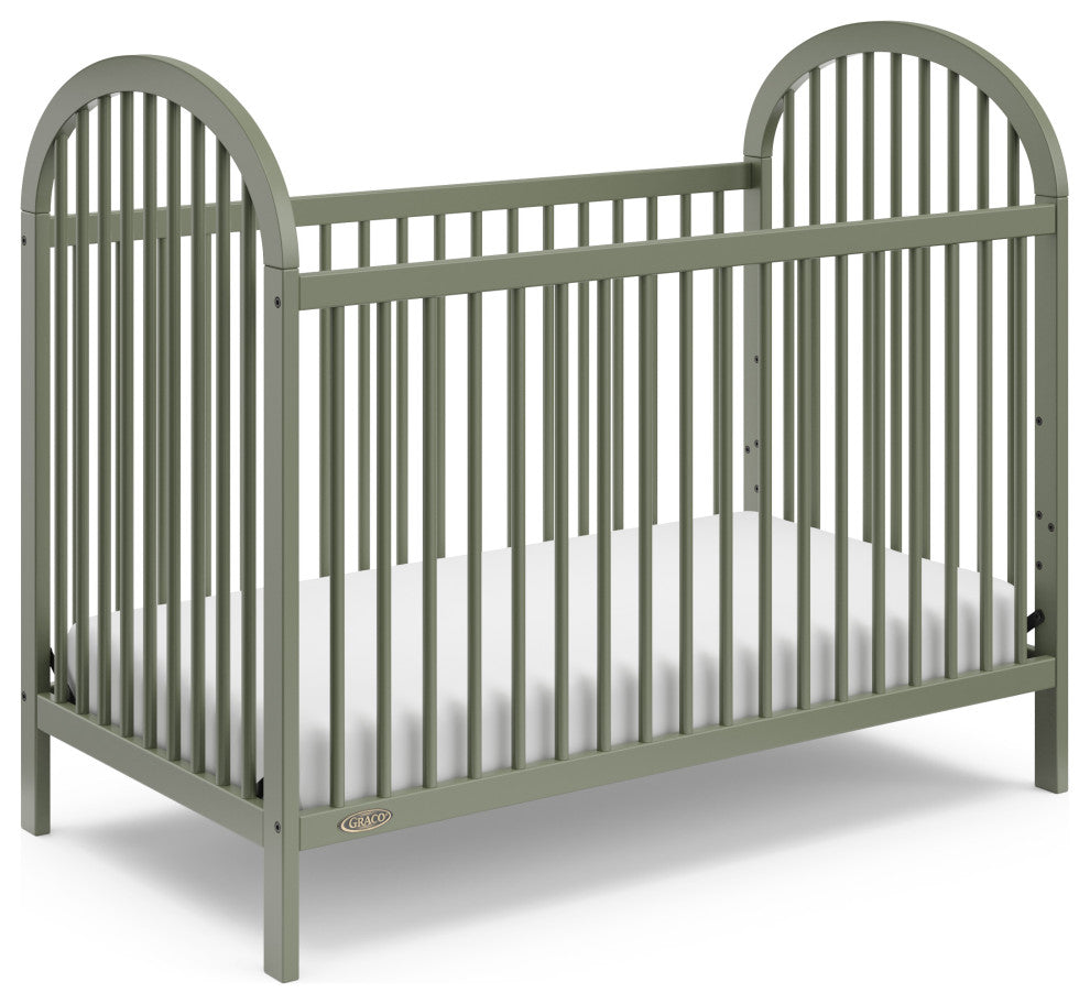 Graco Olivia 3-in-1 Convertible Crib, Olive