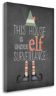 "Elf Surveillance" By Jo Moulton, Giclee Print on Gallery Wrap Canvas