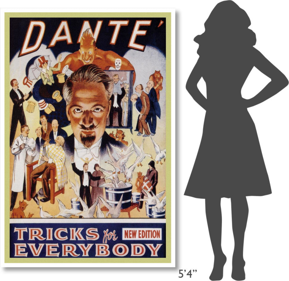 "Magicians: Dante: Tricks for Everybody" Digital Paper Print, 42"x62"