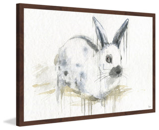 "Bon Lapin" Framed Painting Print, 36"x24"