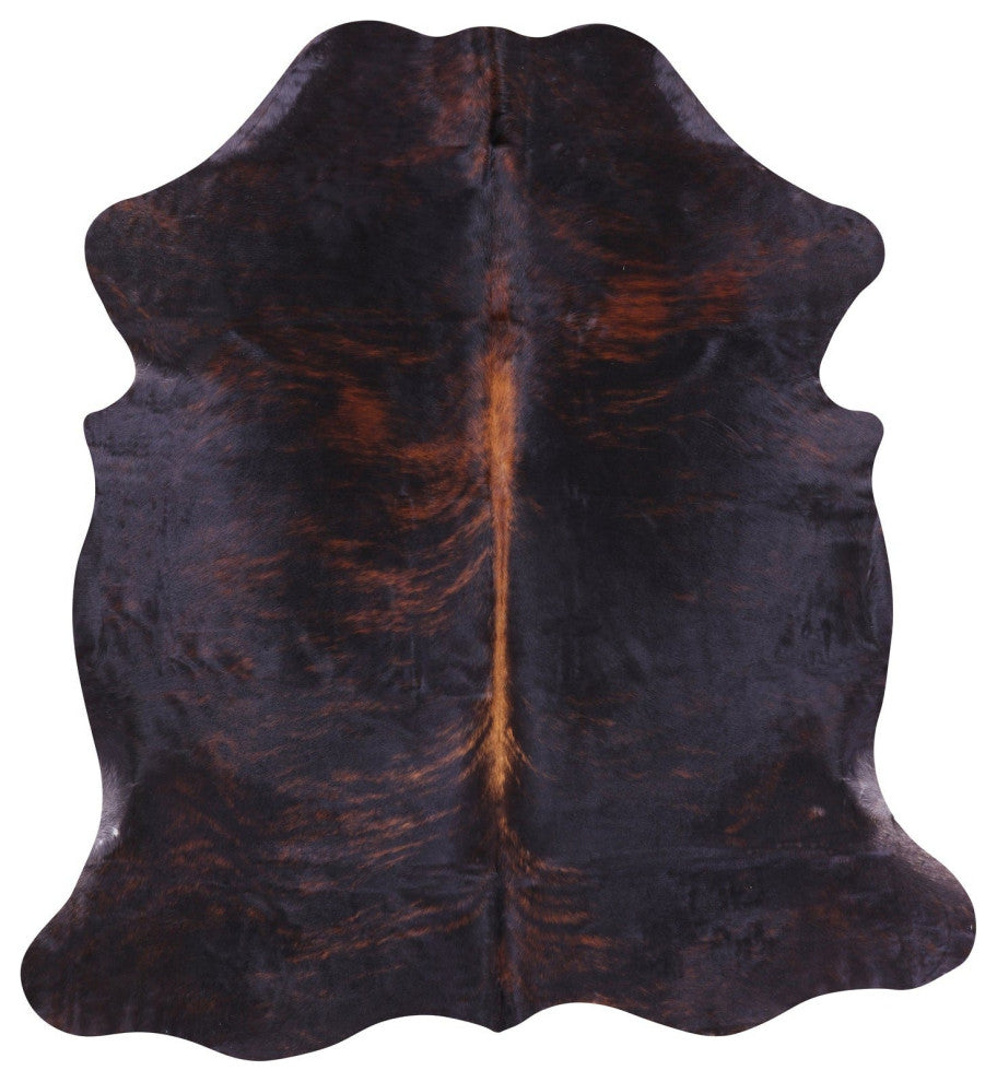 Natural Cowhide Rug 6' 7" X 6' 3" C2277