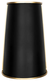 Coco 2-Lt  Sconce - Matte Black/French Gold