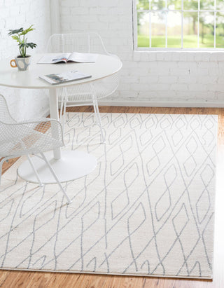 Rug Unique Loom Fez Ivory Rectangular 5' 0 x 8' 0