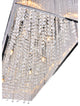 Spring Morning 10 Light Drum Shade Chandelier With Chrome Finish