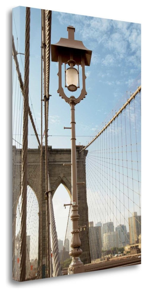 "Brooklyn Bridge" By Alan Blaustein, Giclee Print on Gallery Wrap Canvas