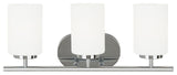 Generation Lighting 41162 Oslo 3 Light 20"W Bathroom Vanity Light - Chrome
