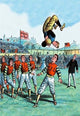 Rugby Flip - Canvas Poster 20" x 30"
