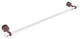 Pacific Beach 30" Shower Door Towel Bar with Twisted Accents, Antique Copper