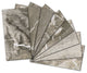 3"x6" Upscale Designs Custom Glass Wall Tile, Set of 64