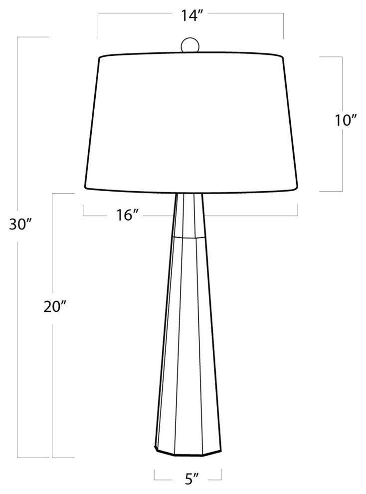 Carli Crystal Table Lamp