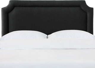 Cragin King Notched Headboard, Zuma Caviar