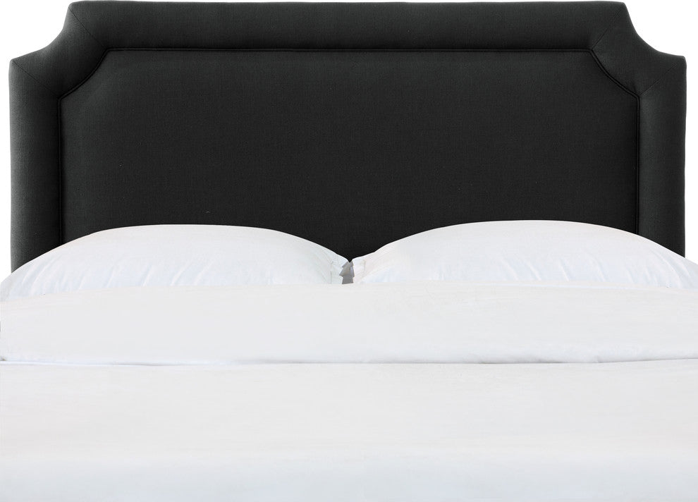 Cragin King Notched Headboard, Zuma Caviar