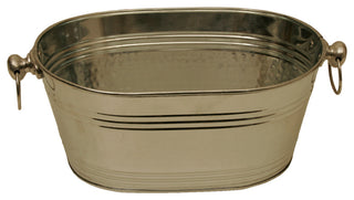 Oval Metal Waterproof Beverage Container, Size: 14.5" X 11" X 6.5"