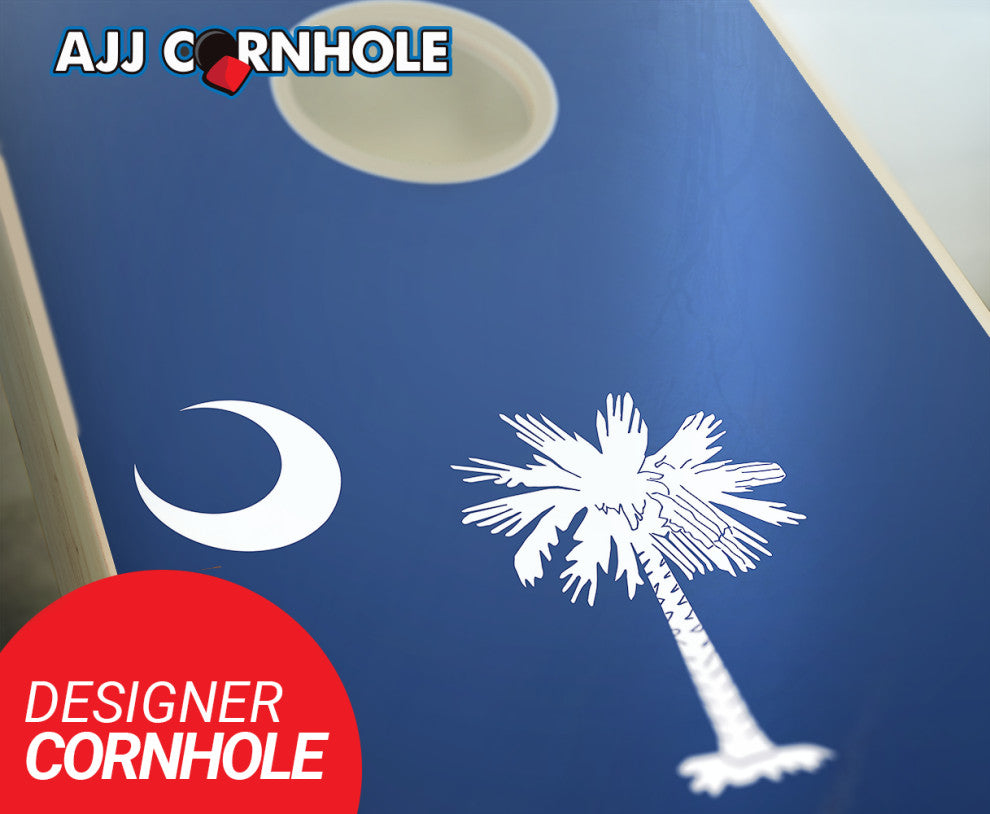 South Carolina Flag Cornhole Set