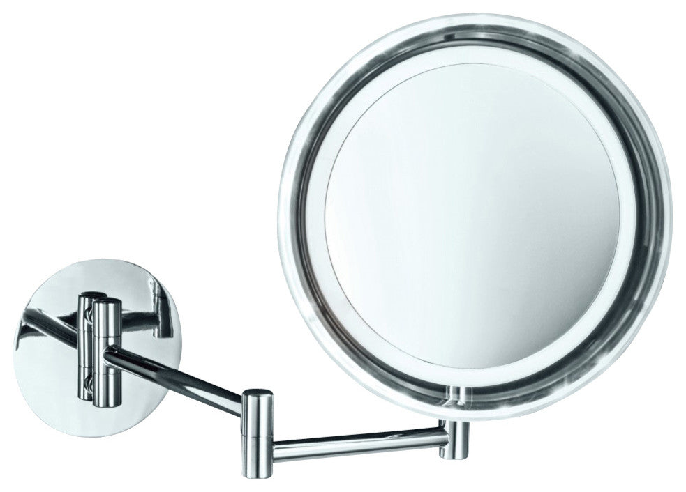 Smile 716 Battery Operated Lighted Makeup Mirror 5x