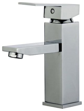 Granada Single Handle Bathroom Vanity Faucet, Polished Chrome, Polished Chrome