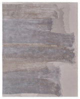 Ramiro R8921 Transitional/Industrial/Casual Rug, Gray/Ivory, 5'x8'