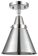 Innovations 447-1C-PC-M13-Piece1 Light Flush Mount, Polished Chrome