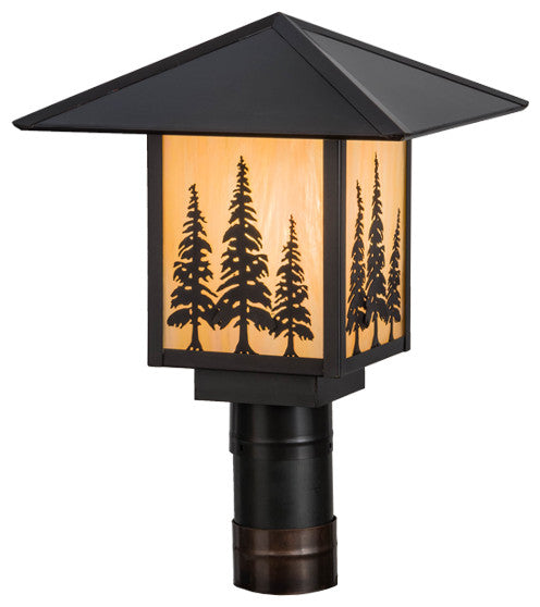 12Sq Seneca Tall Pines Post Mount