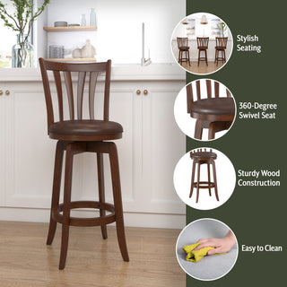 Hillsdale Savana Swivel Bar Height Stool