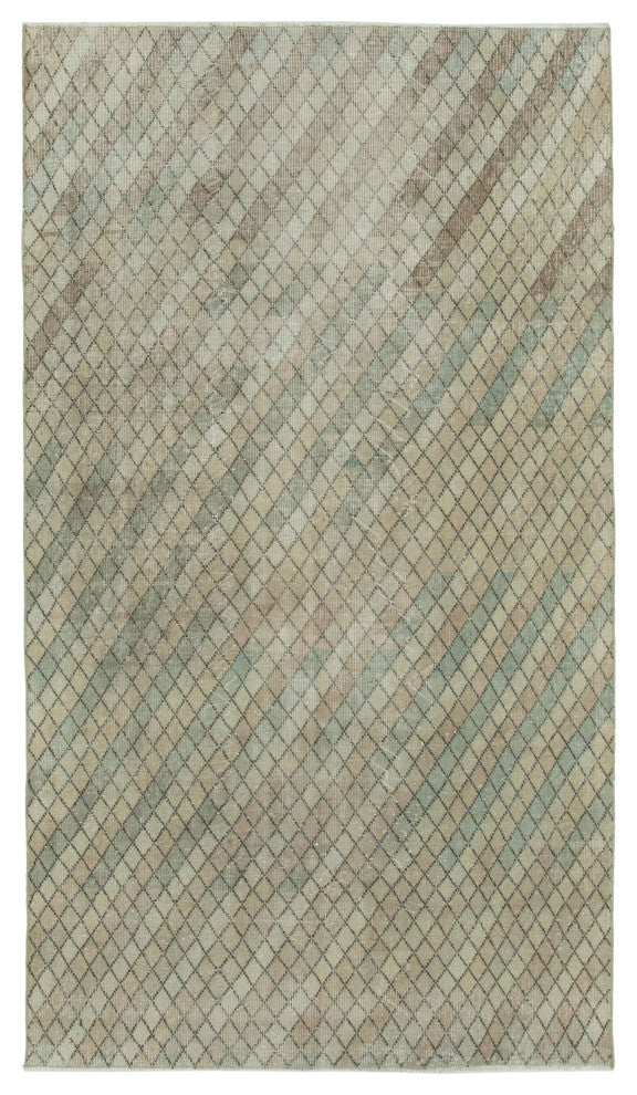 Rug N Carpet - Handwoven Oriental 4' 9'' x 8' 6'' Vintage Area Rug