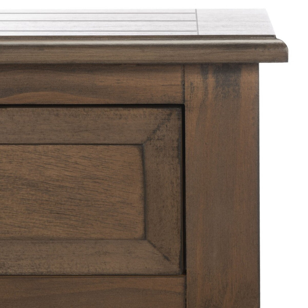 Safavieh Whitney 1 Drawer Accent Table, Brown