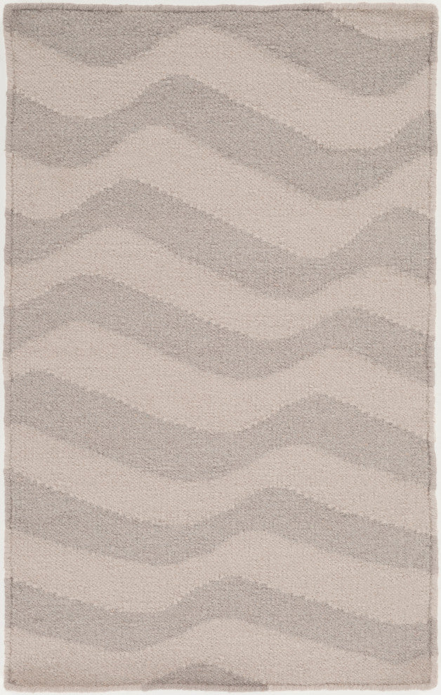 Surya Sheffield Market SFM-8010 2'6"x8' Rug, Medium Gray/Light Gray