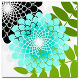 Tina Lavoie 'Rain Forest III' Canvas Art, 14" x 14"