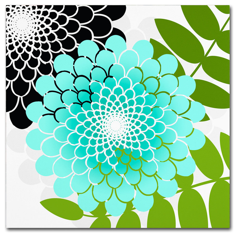 Tina Lavoie 'Rain Forest III' Canvas Art, 14" x 14"