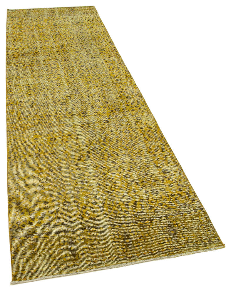 Rug N Carpet - Handmade Anatolian 2' 11" x 9' 9" Antique Floor Runner Rug