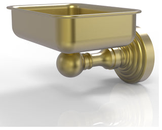 Waverly Place Wall-Mount Soap Dish, Satin Brass