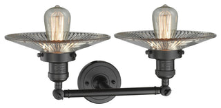 Halophane 2-Light LED Bath Fixture, Oil Rubbed Bronze